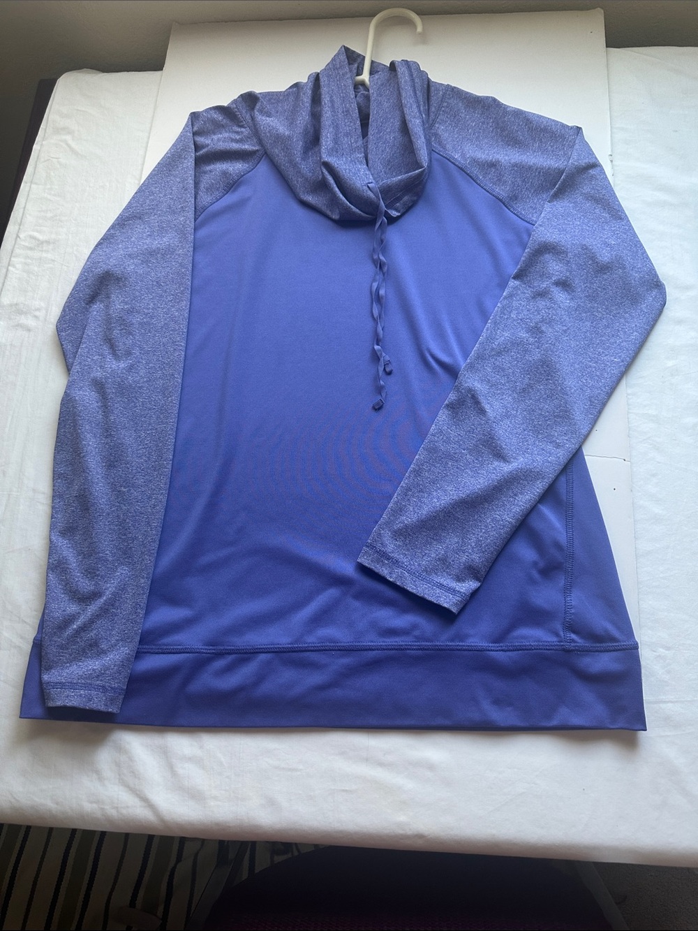 Pro Player Blue Heathered Performance Hoodie